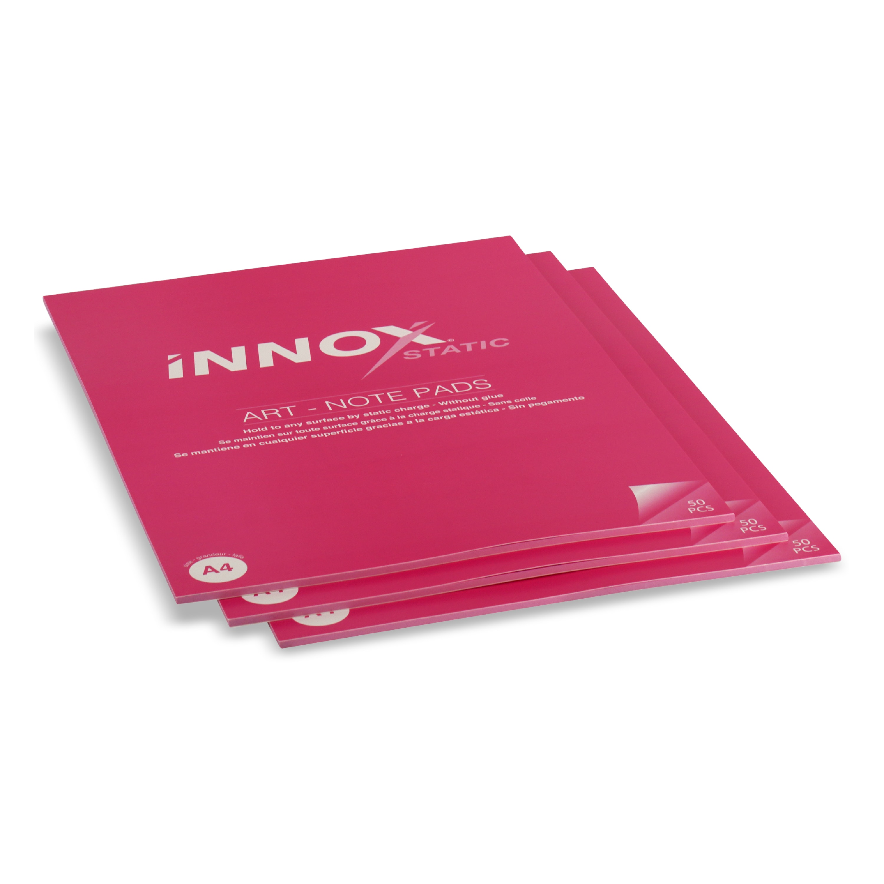 Art Pad A4 3-Pack — Pink
