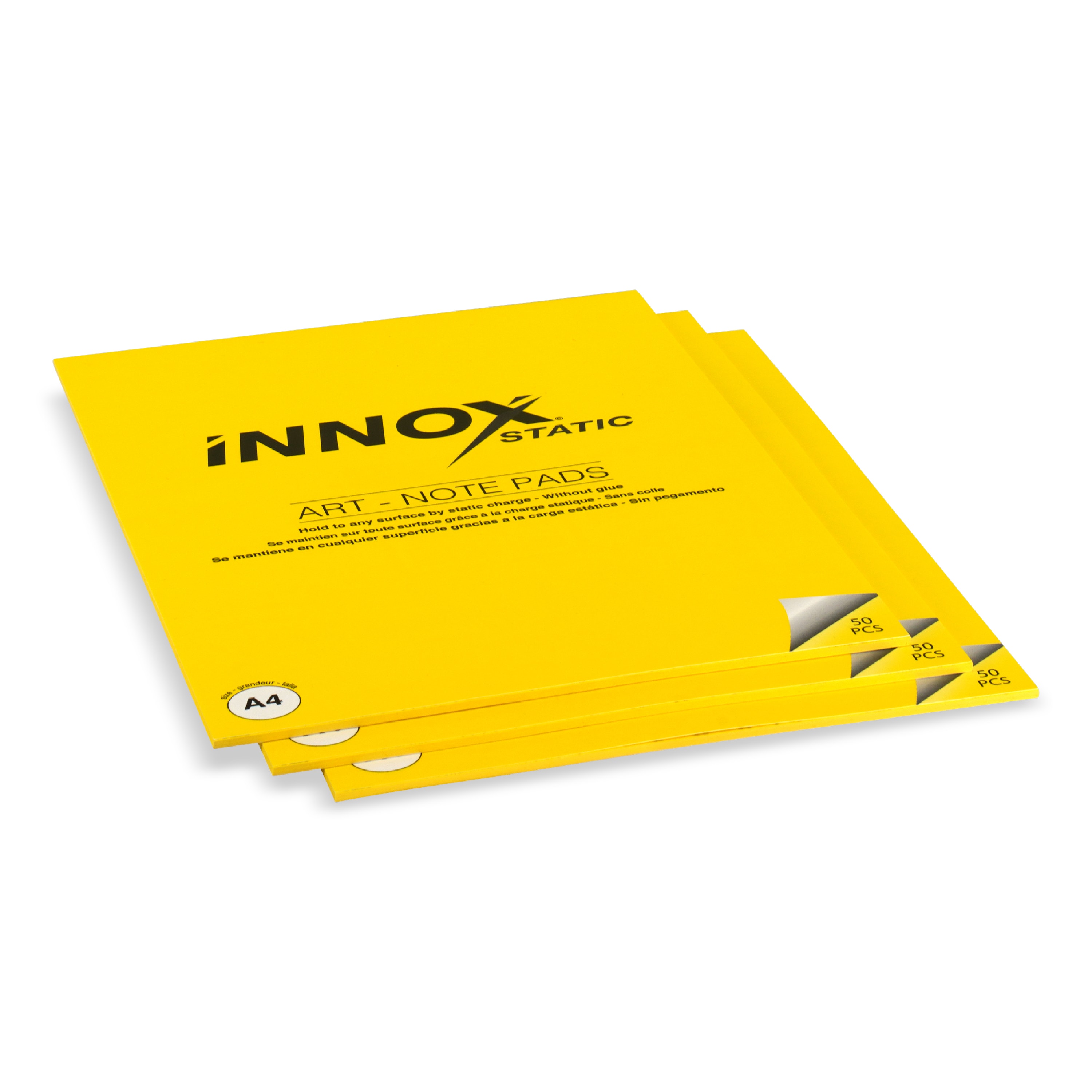 Art Pad A4 3-Pack — Yellow