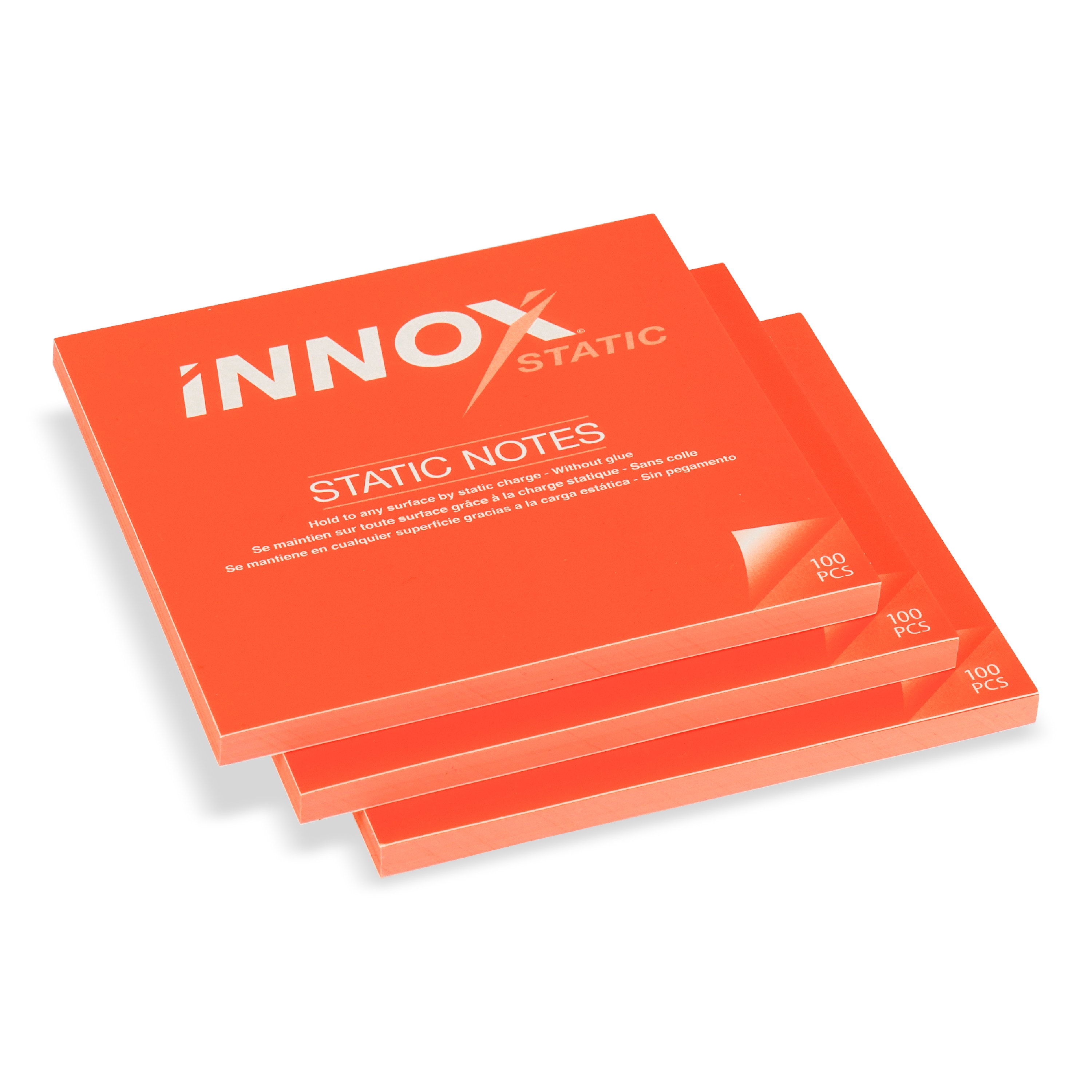 Note Sheet Medium 3-Pack — Orange