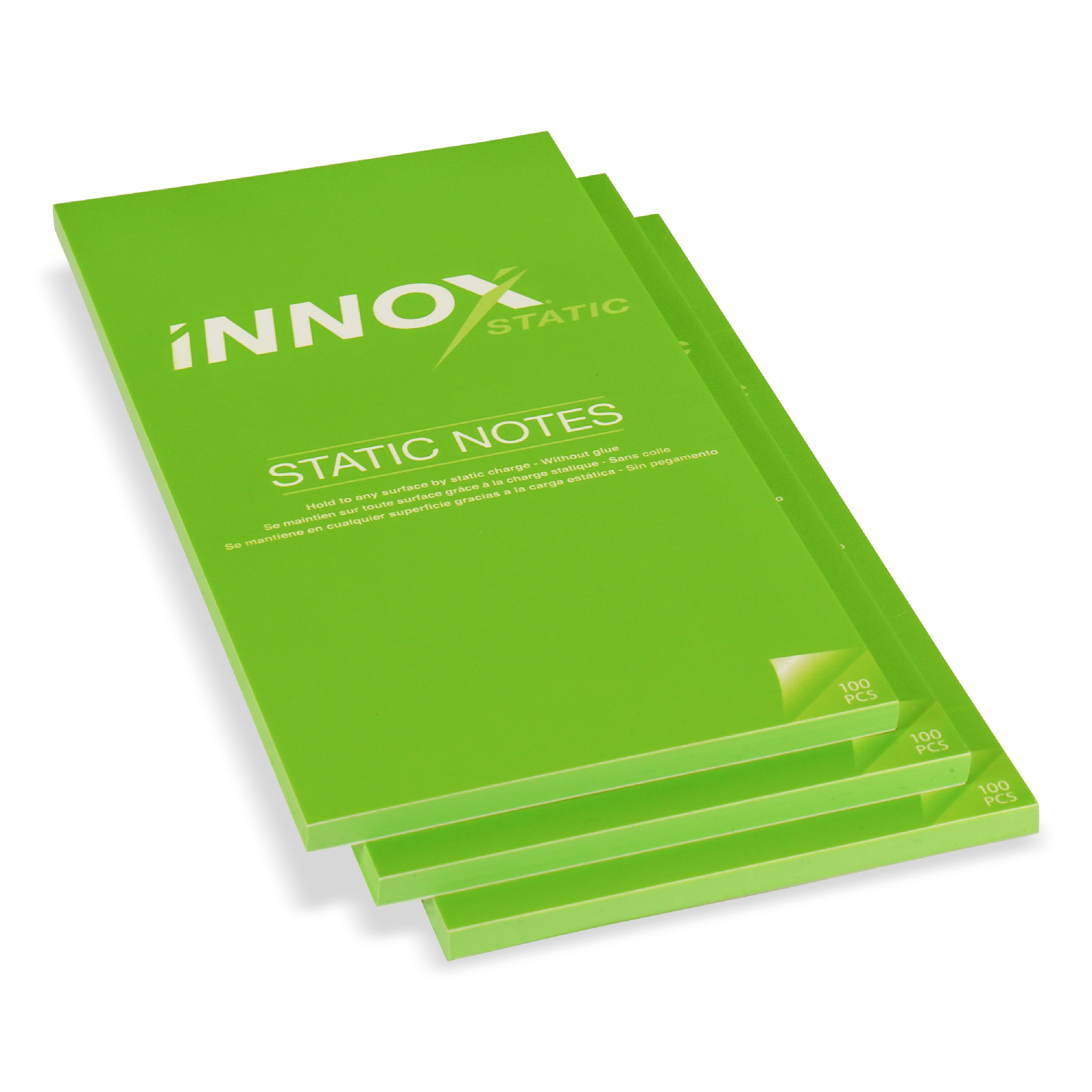 Note Sheet Large 3-Pack — Green