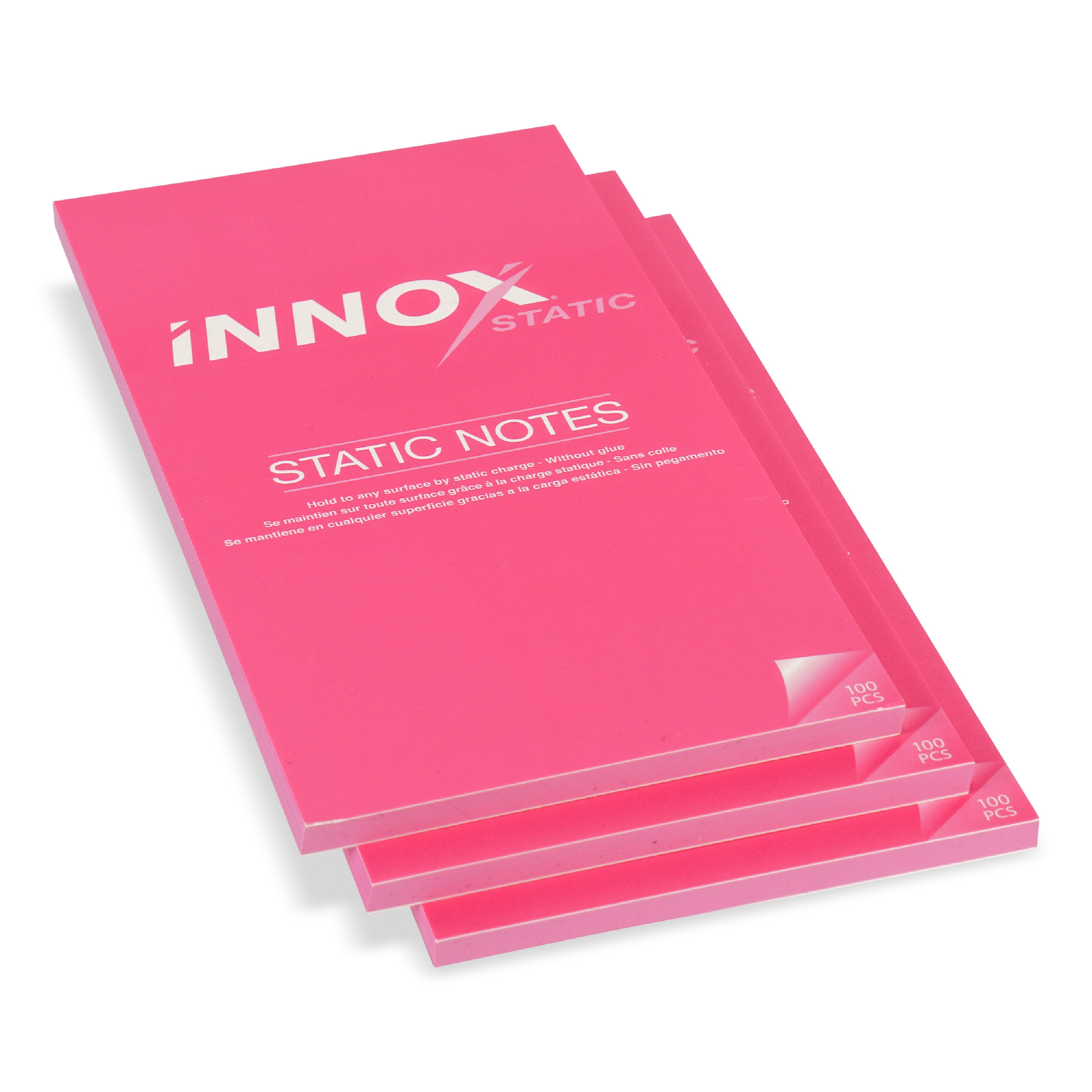 Note Sheet Large 3-Pack — Pink