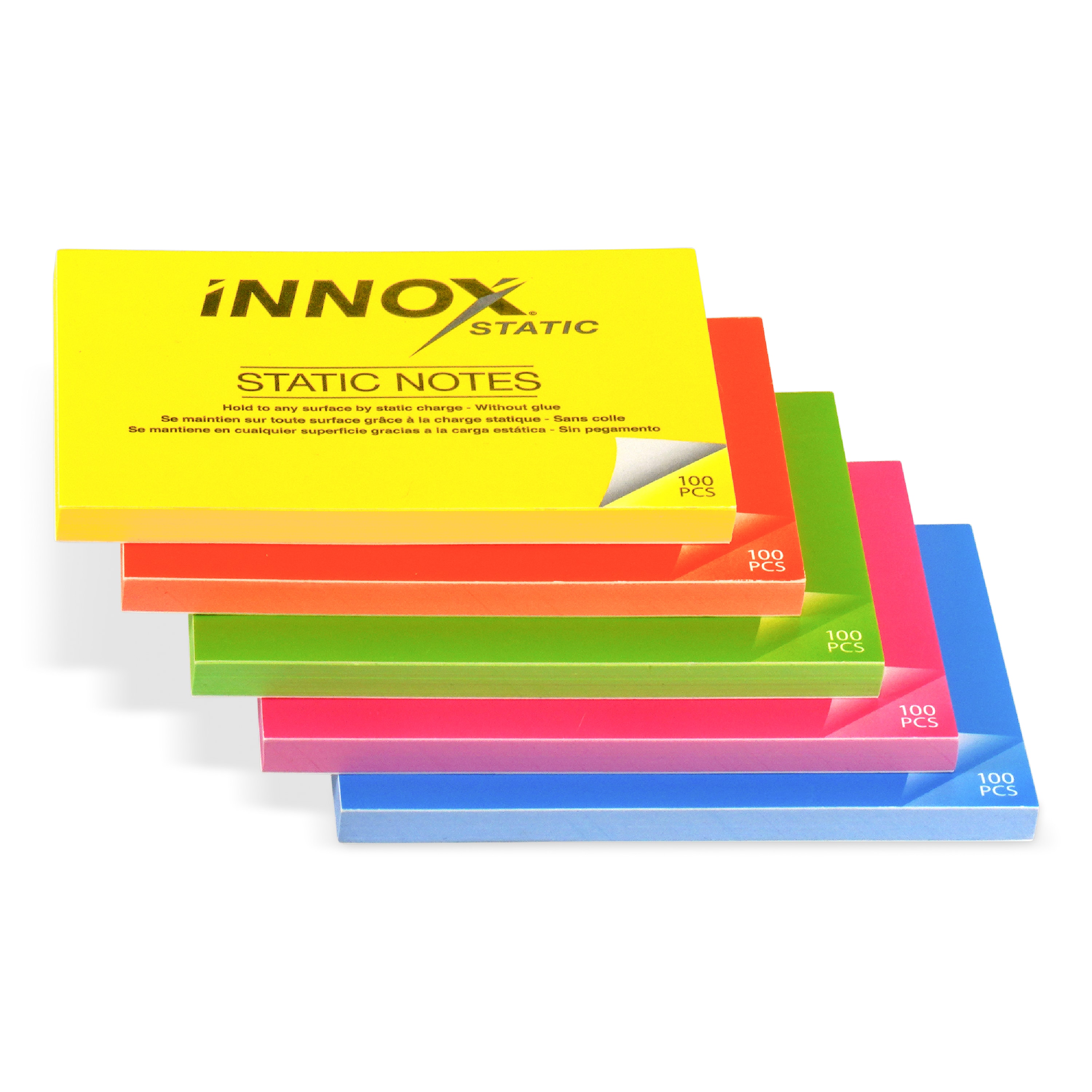Note Sheet Small 5-Pack — Multi-Colour