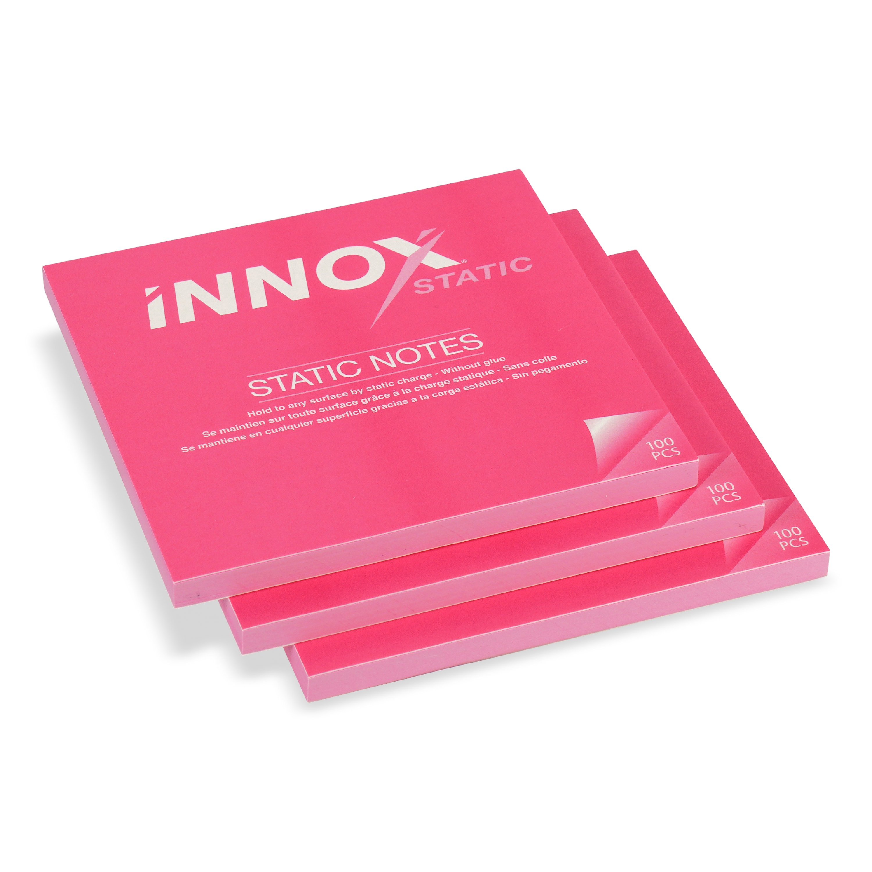 Note Sheet Medium 3-Pack — Pink