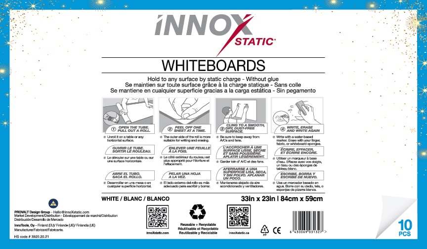 Whiteboard Sheet A1 — White (T10)